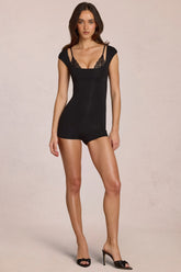 Modal Playsuit in Black
