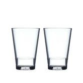Mepal Flow Acrylic Tumbler / Set of 2 / Clear *