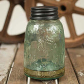 Mason Jar Fruit Fly Trap