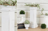 Distressed Pedestal Pillar