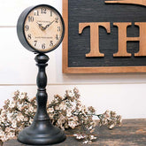 16 Inch High Ford Patrick Pedestal Clock