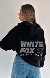Sudadera con capucha extragrande Always Shining negra
