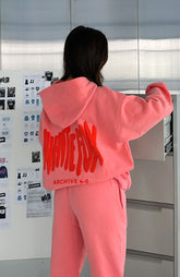 Sudadera con capucha extragrande Archive 6.0 Melon