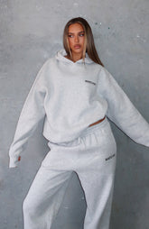 Sudadera extragrande clásica Dark Grey Marle