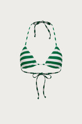 Triangle Top (Green Stripe)
