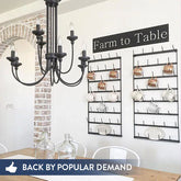 HUGE "Cups for Days" Metal Rack