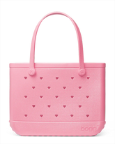Original Bogg® Bag - Heart Shimmer BUBBLEGUM