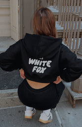 Sudadera corta con cremallera Offstage monocromática