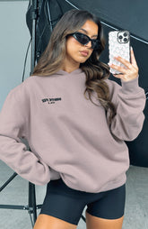 Sudadera con capucha Offstage Canela