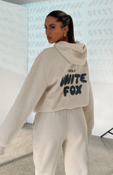 Sudadera con capucha Offstage de color guijarro