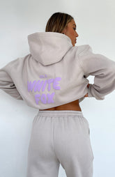 Sudadera con capucha "Offstage" color Nube