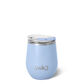 Swig Shimmer Periwinkle Stemless Wine 12oz