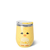 Swig Spring Chick Stemless Wine 12oz