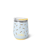 Swig Busy Bee Stemless Wine 12oz