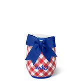 Swig Patriotic Picnic Stemless Wine 12oz