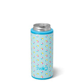 Swig Beach Balls Skinny Can Cooler 12oz