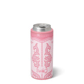Swig Boot Scootin' Pink Skinny Can Cooler 12oz