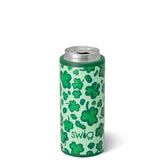 Swig Lucky Leopard Skinny Can Cooler 12oz