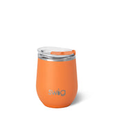 Swig Orange Stemless Wine 12oz