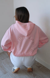 Sudadera con capucha extragrande Stay Lifted Posy
