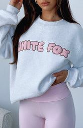 Sudadera extragrande Sweet Treat gris marengo
