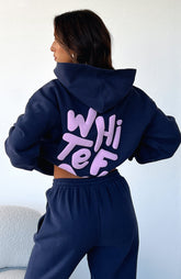 La nueva sudadera oversize estándar azul marino