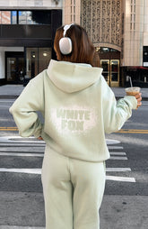 Sudadera extragrande 11th Street Keeping It Real Matcha Helado