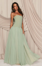 Vestido largo Magic Muse Menta