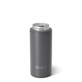 Swig Grey Skinny Can Cooler 12oz