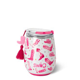 Swig Let's Go Girls Stemless Wine 14oz