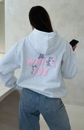 Sudadera con capucha extragrande Bubbles & Foxy Friends Frosty