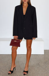 Blazer oversize Catch Me Now negro