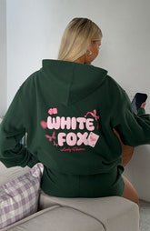Lucky Thirteen Sudadera extragrande Stephanie verde