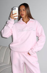 Sudadera con cremallera corta Make It Or Break It rosa