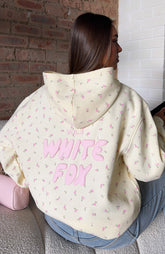 Sudadera extragrande estampada Offstage Limón Ditsy