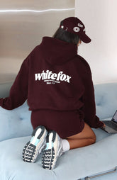 Sudadera extragrande Kiana de la edición 15, color ciruela