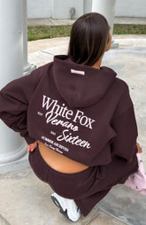 Sudadera con Capucha Oversize Lilia Verano Dieciséis Chocolate