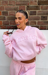 From The Archives Sudadera con capucha Lexi extragrande rosa