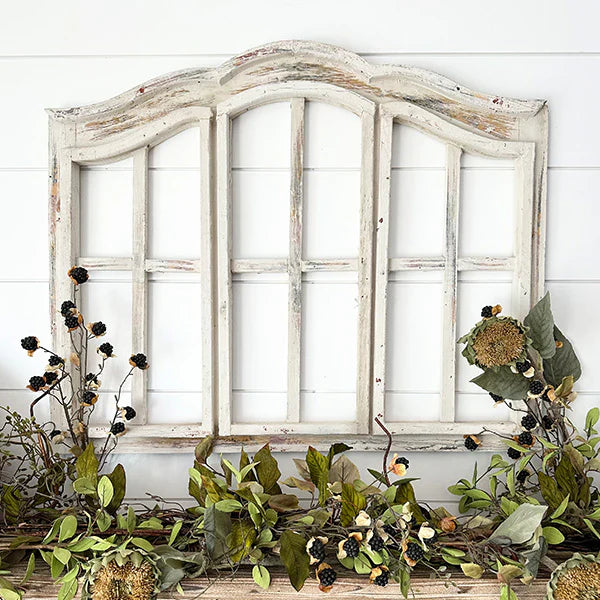 Handcrafted Wooden Window Frame