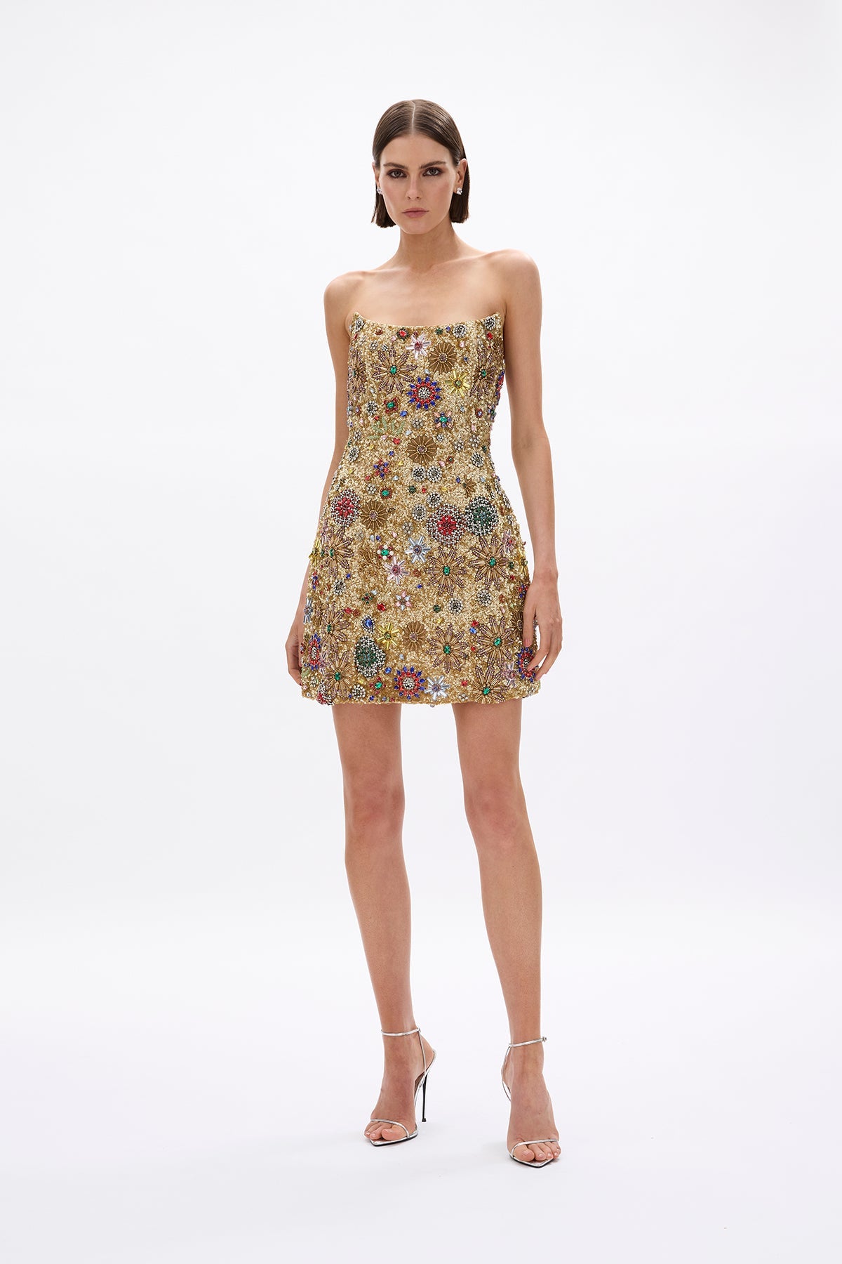 Francesca Strapless Star Mini