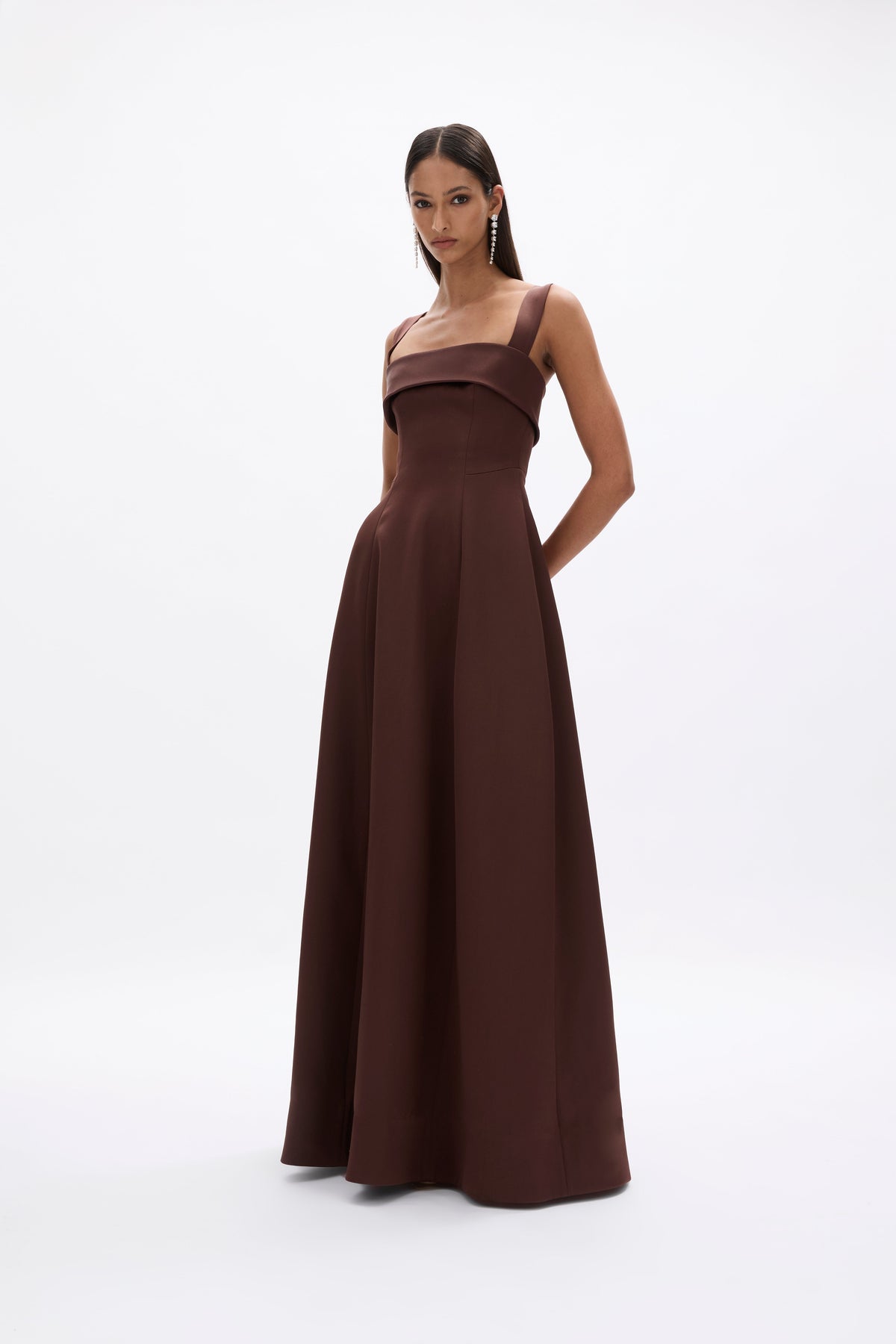 Hallie Strap Gown