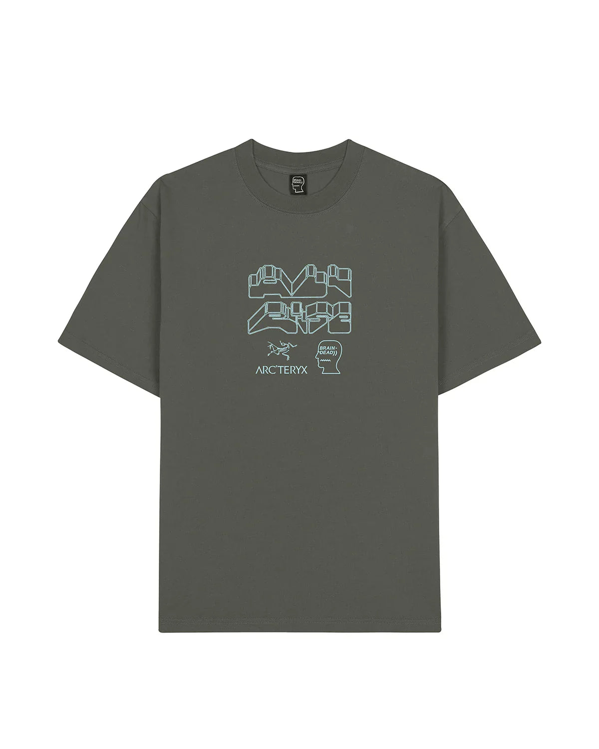 Brain Dead x Arc'teryx All Rise London T-shirt - Forest Green