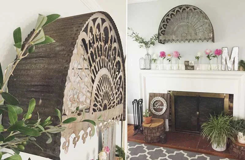 *HUGE* Metal Filigree Arch Relic