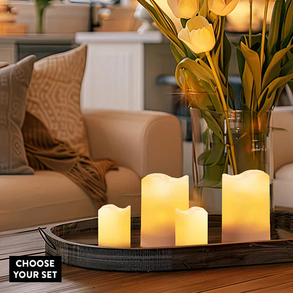LED Candles, Set of 2 | Pick Your Size