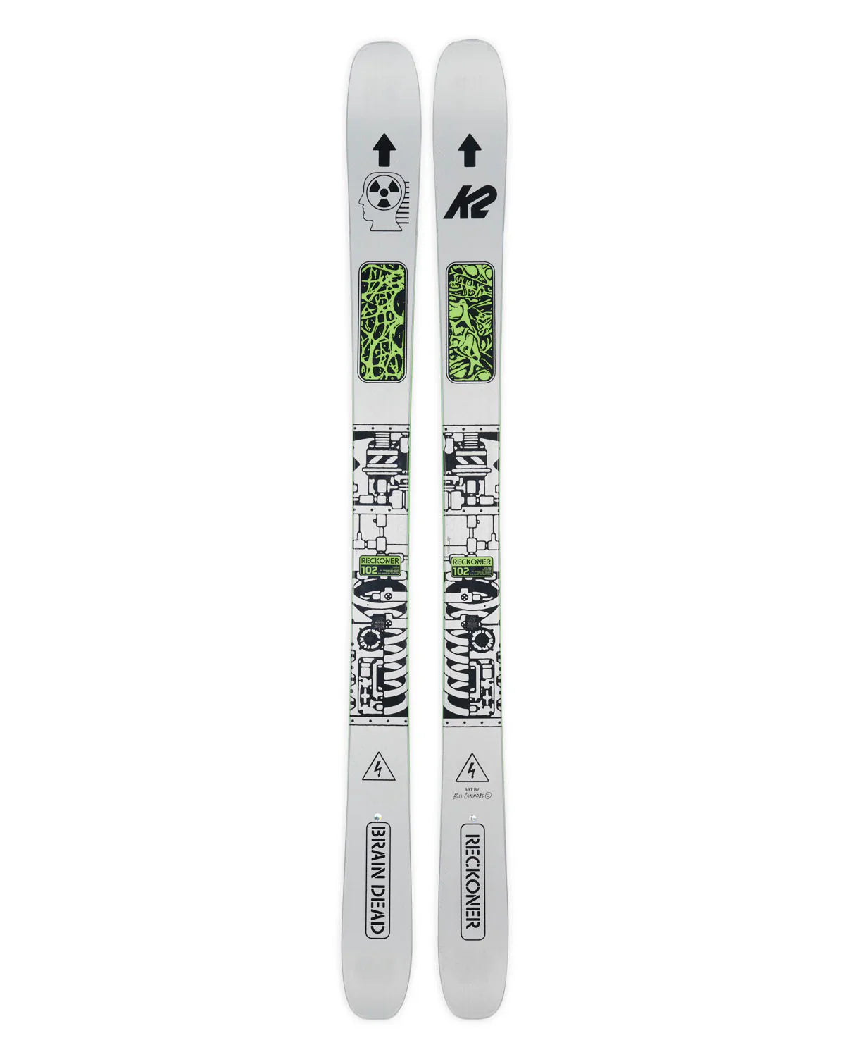 Brain Dead x K2 Bio-Technical Reckoner 102 - Steel