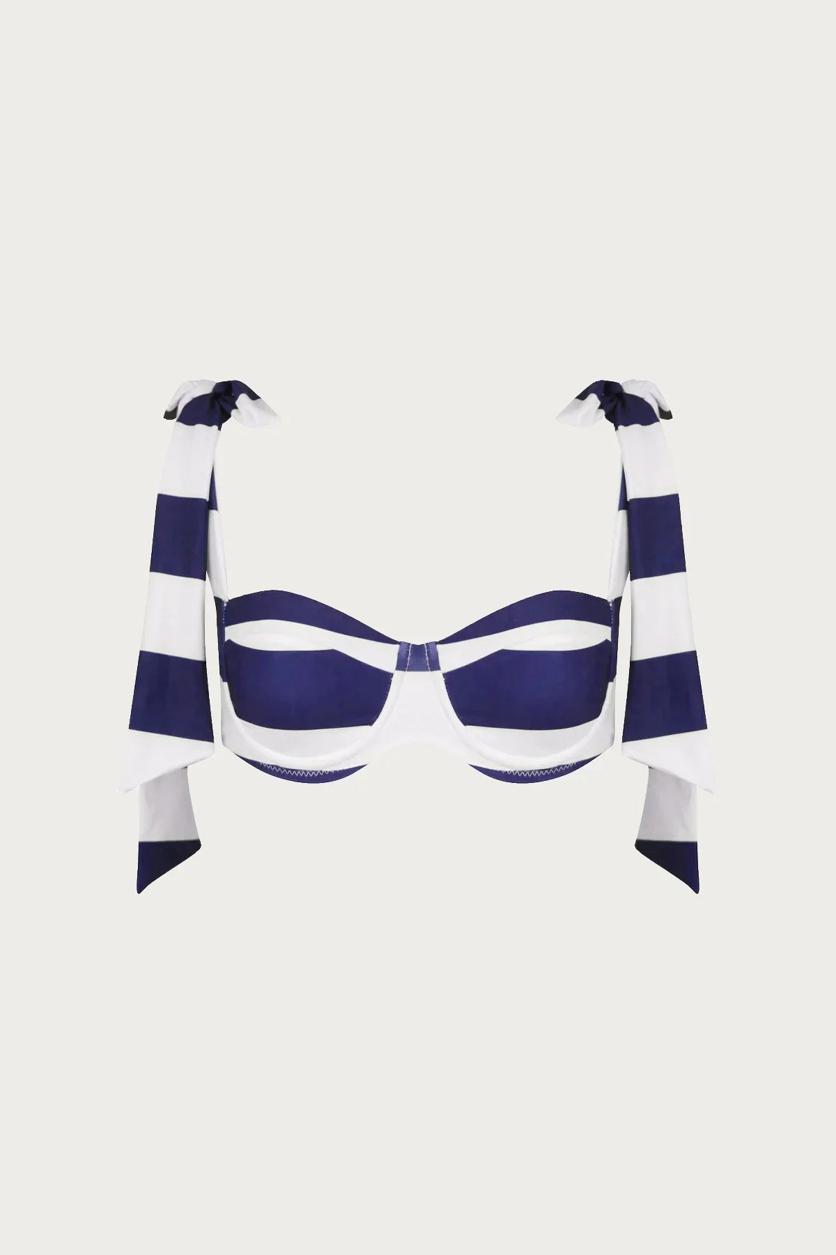 The Lady Bra (Navy/Cream Stripe)