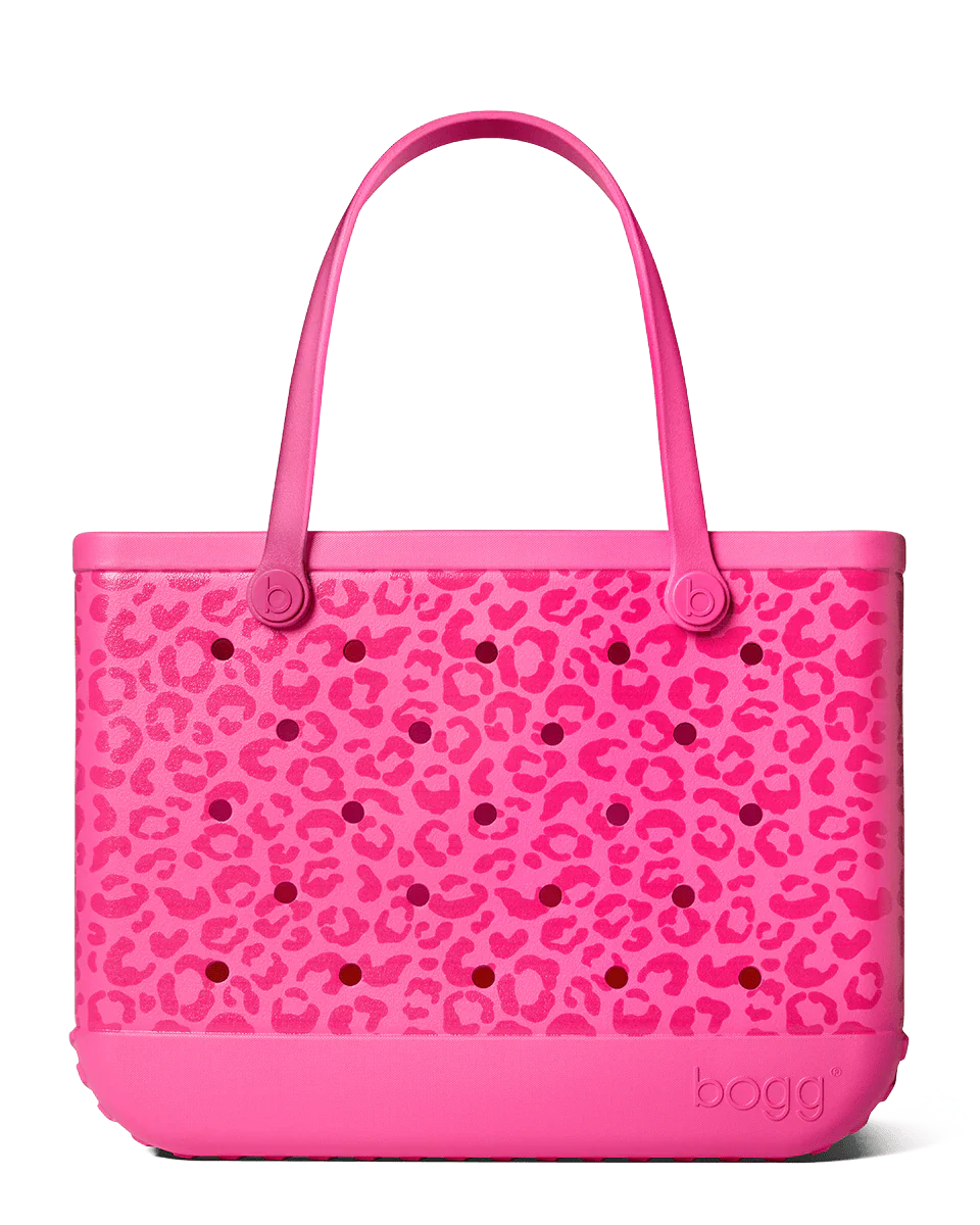 Original Bogg® Bag - purrr-fectly PINK leopard