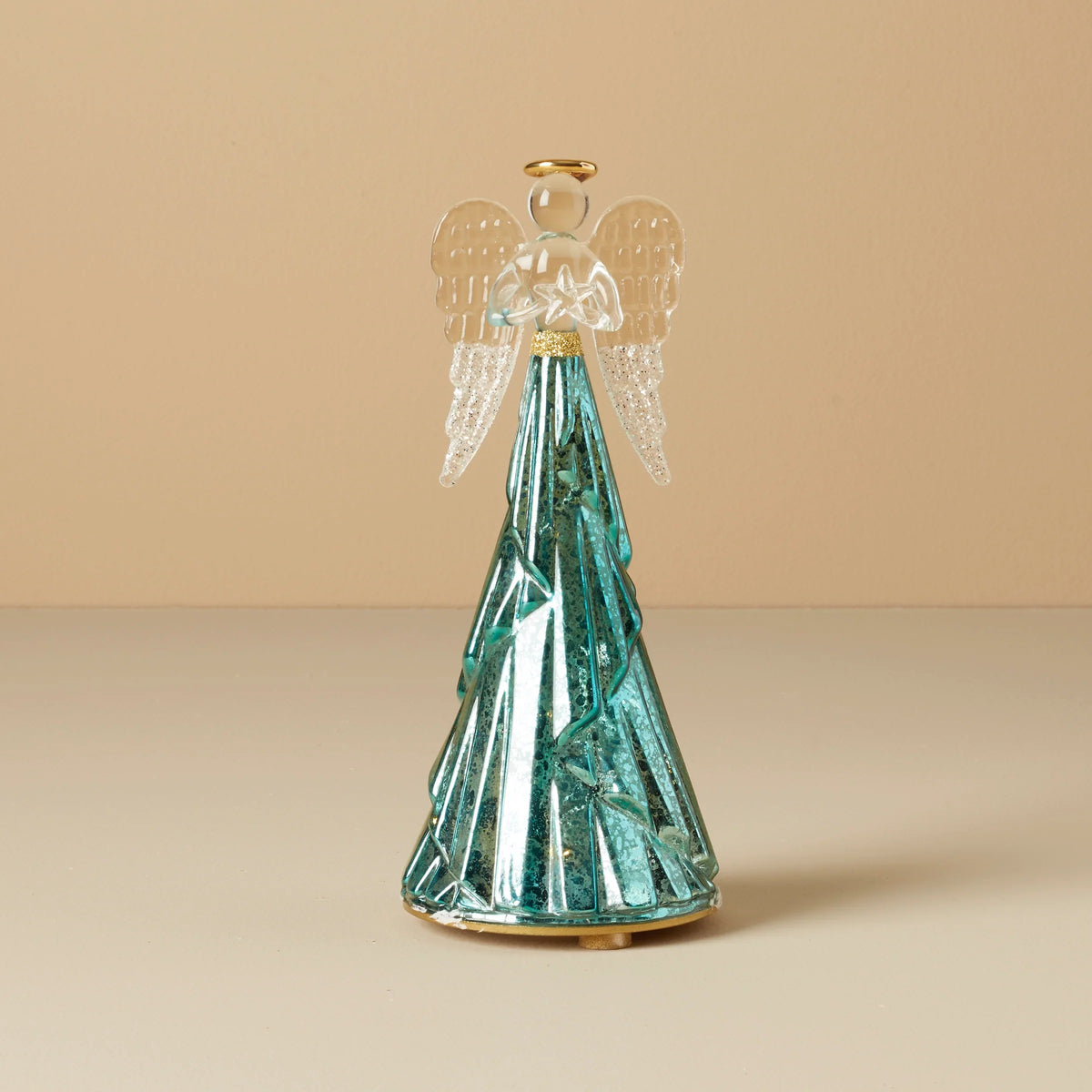 Radiant Light Lit Angel With Star