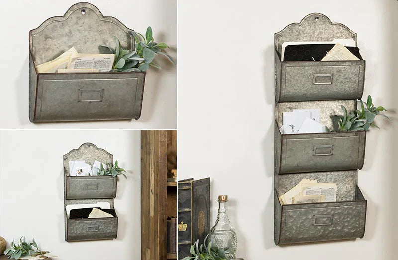 Scalloped Edge Wall Cubby
