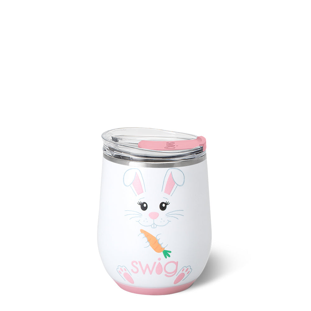 Swig Easter Bunny Stemless Wine 12oz